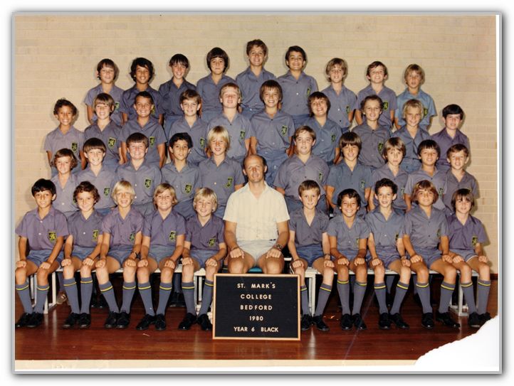 FJ School Photo St Marks Year 6 1980